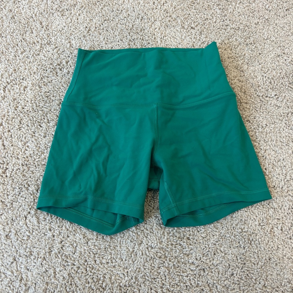 Green Women's Lululemon Shorts